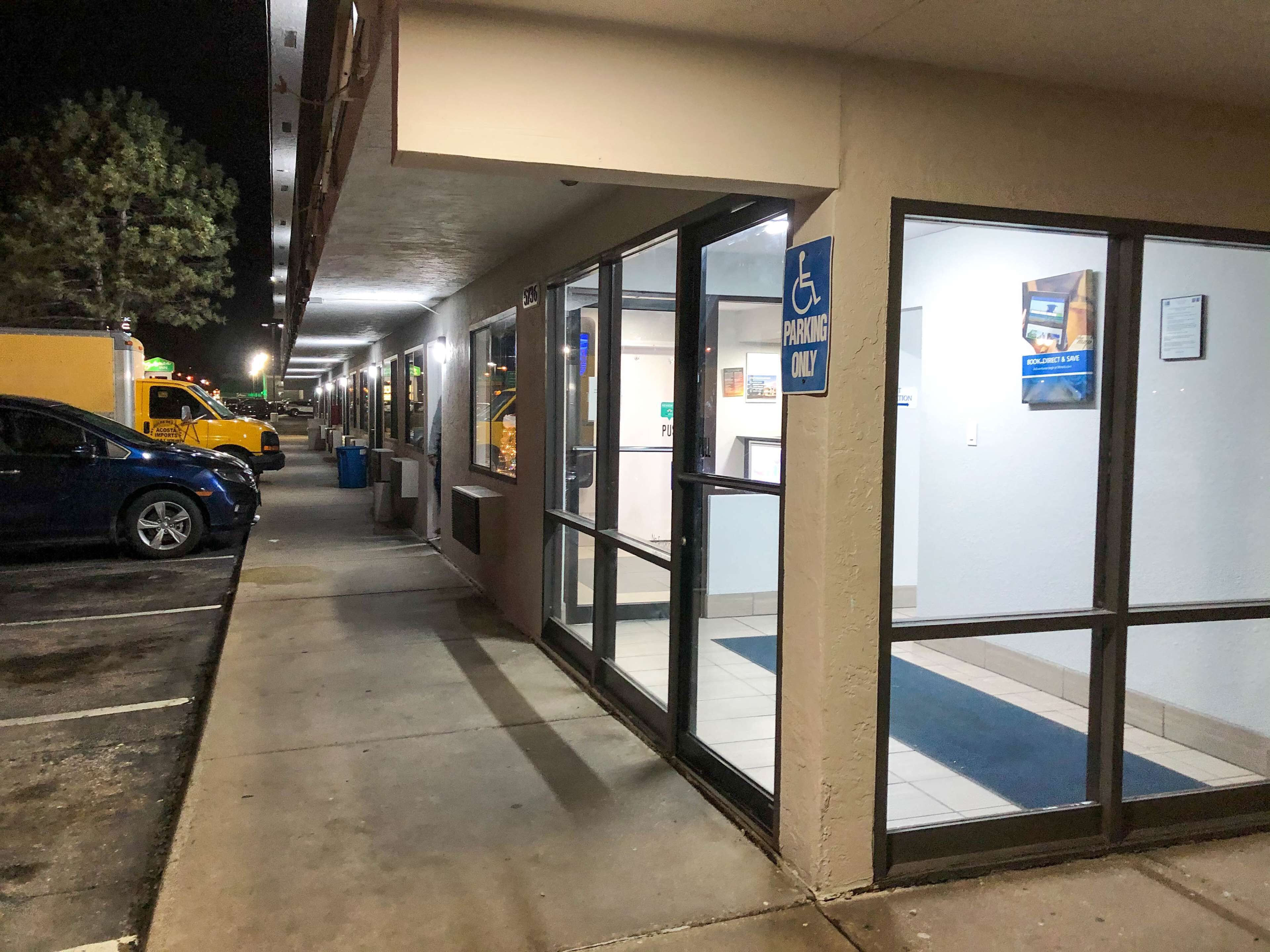 Ingresso della struttura