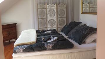 1 bedroom, in-room safe, iron/ironing board, travel crib