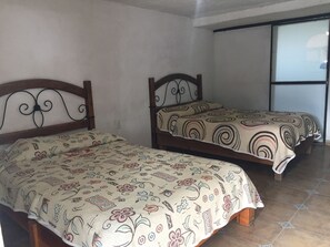 Standard Room, 2 Queen Beds | Free WiFi, bed sheets