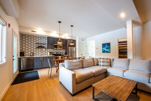 Three Bedroom Bunkbed Apartment (No Pets) | Living area