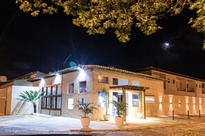 Blick von der Unterkunft