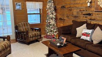 TV, fireplace, DVD player, stereo