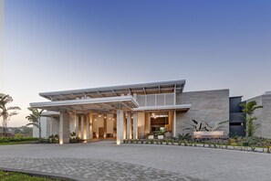 Façade de l’hébergement