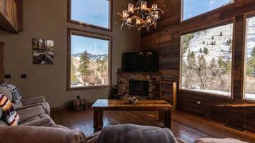 Smart-TV, Kamin, DVD-Player, Videothek