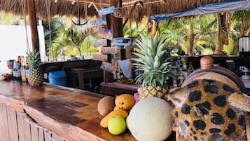 Breakfast, lunch, dinner served; local cuisine