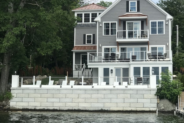 water side of the house.