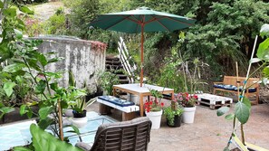 Exclusive-Studiosuite | Speisen im Freien