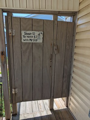Exterior detail - Beach Retreat - OceanFront Cottage (Kitty Hawk)