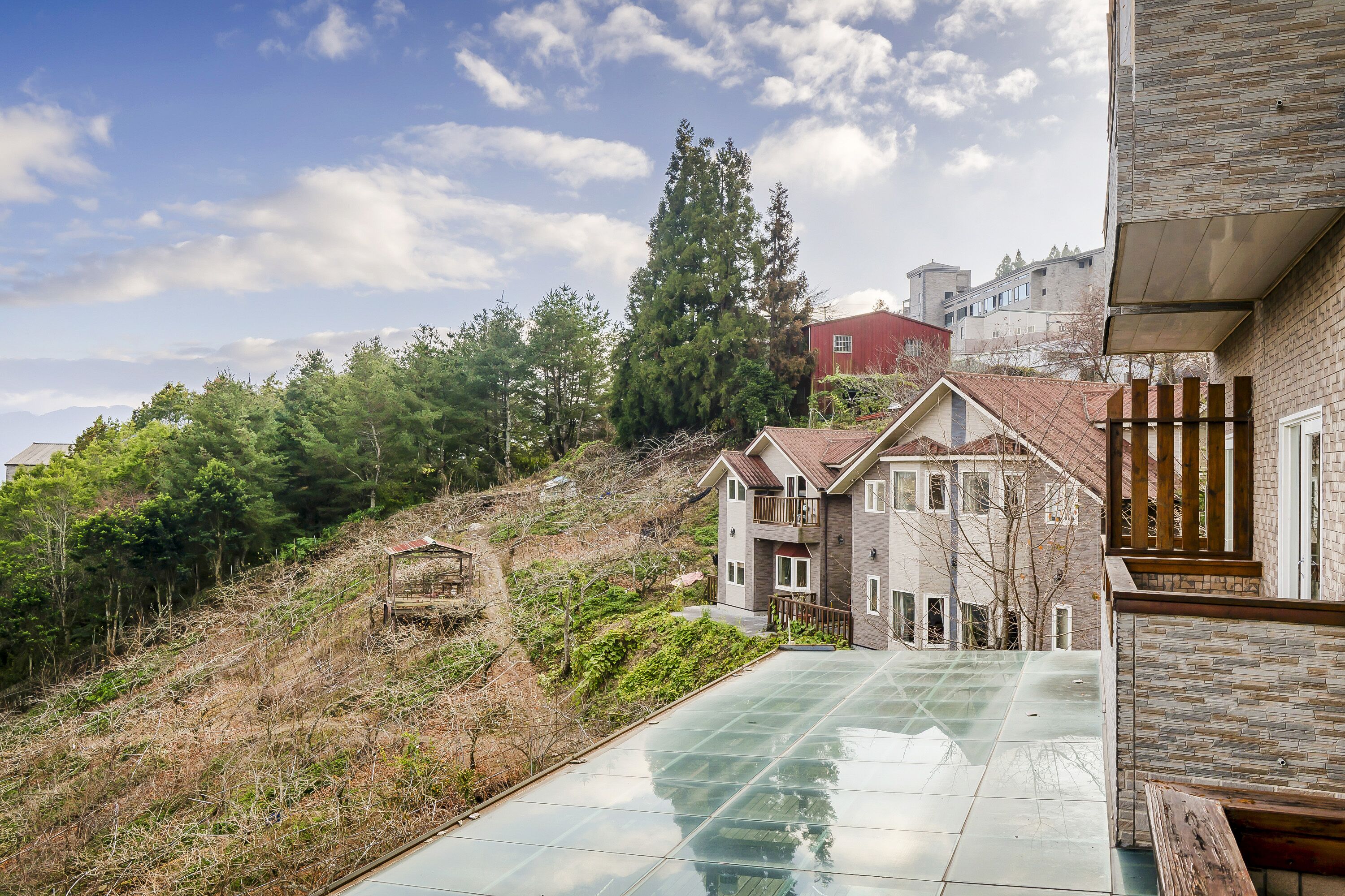 Quadruple Room with Mountain View | Balcony view