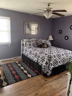 3 slaapkamers, een bureau, wifi