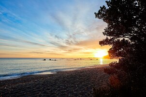 Vista a la playa o al mar