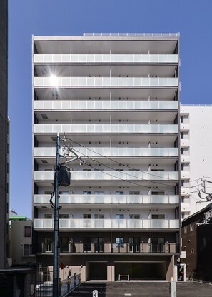 施設の正面
