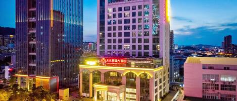 Fachada de la propiedad