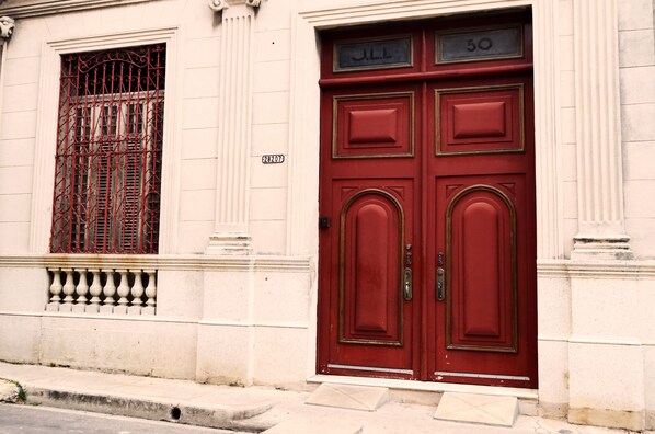 Fassade der Unterkunft