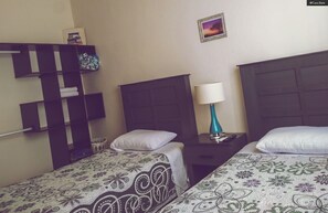 3 bedrooms, iron/ironing board, WiFi, bed sheets