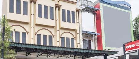 Façade de lâhĂ©bergement