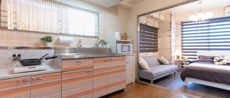 Apartment (301) | Living area | 37-inch LCD TV with digital channels, TV