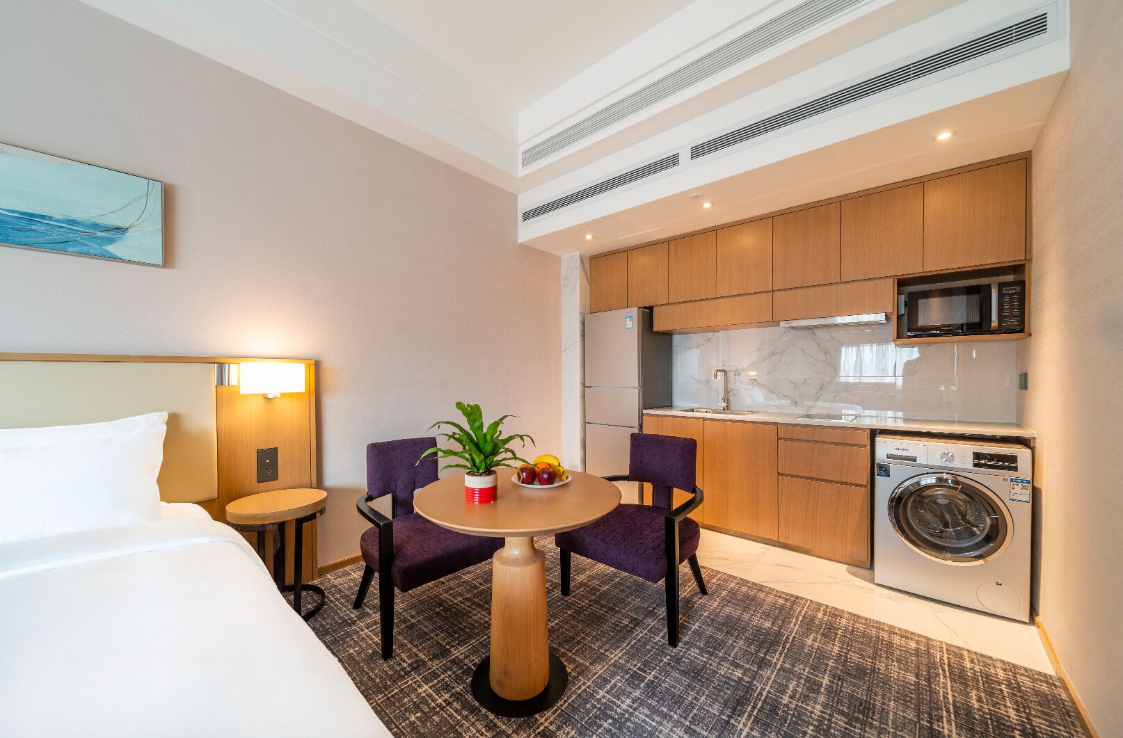 deluxe apartment | down duvets, memory-foam beds, desk, free wifi