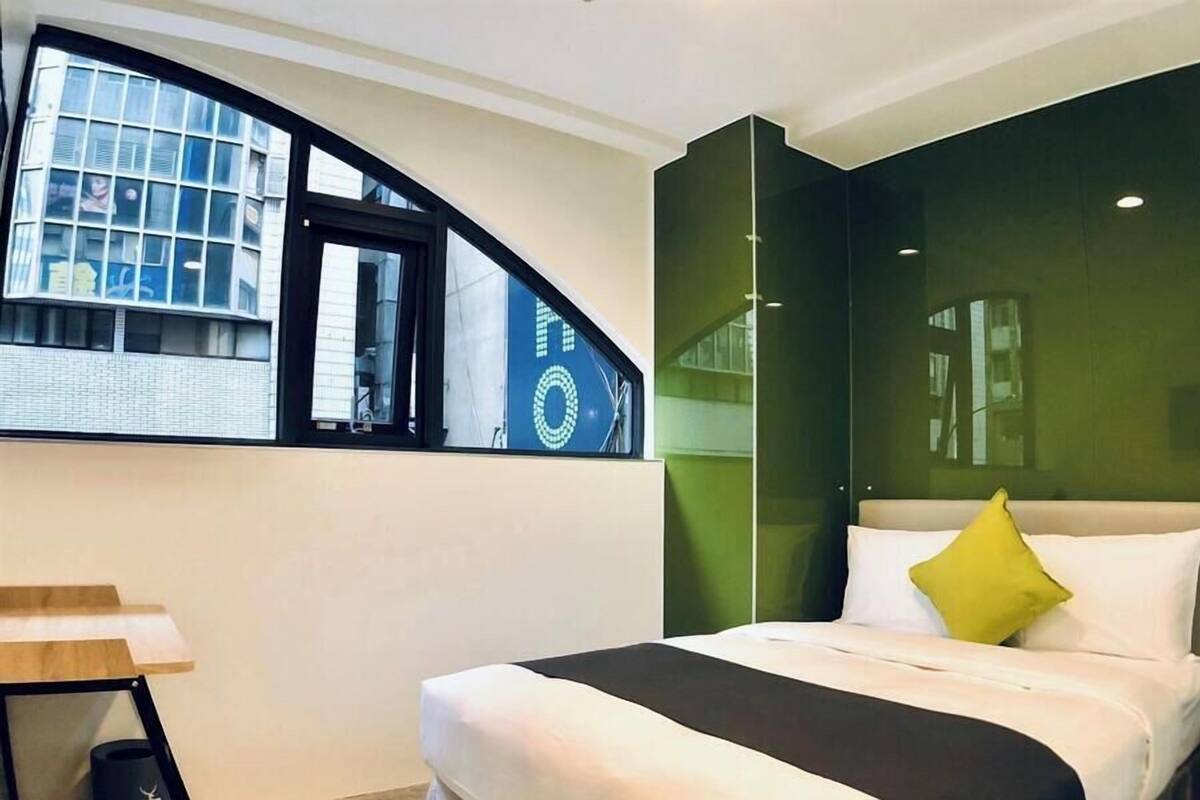 Blackout drapes, soundproofing, WiFi (free), bed sheets