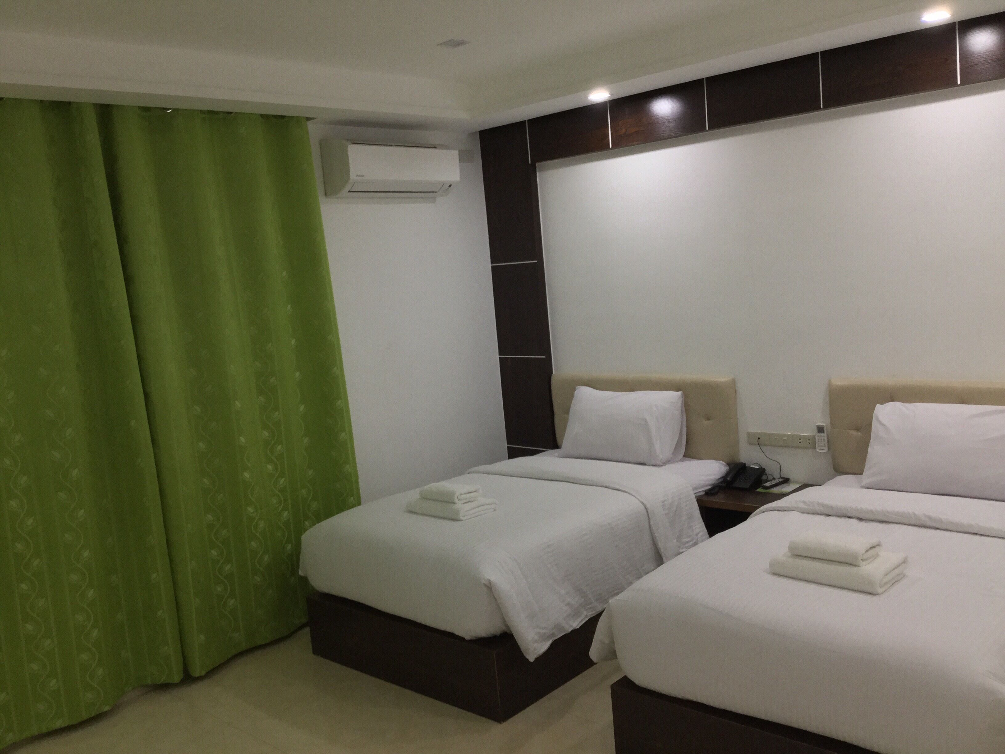 standard double or twin room | premium bedding, down duvets, desk, laptop workspace