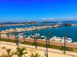 Standard Triple Room, Sea View | Balcony view
