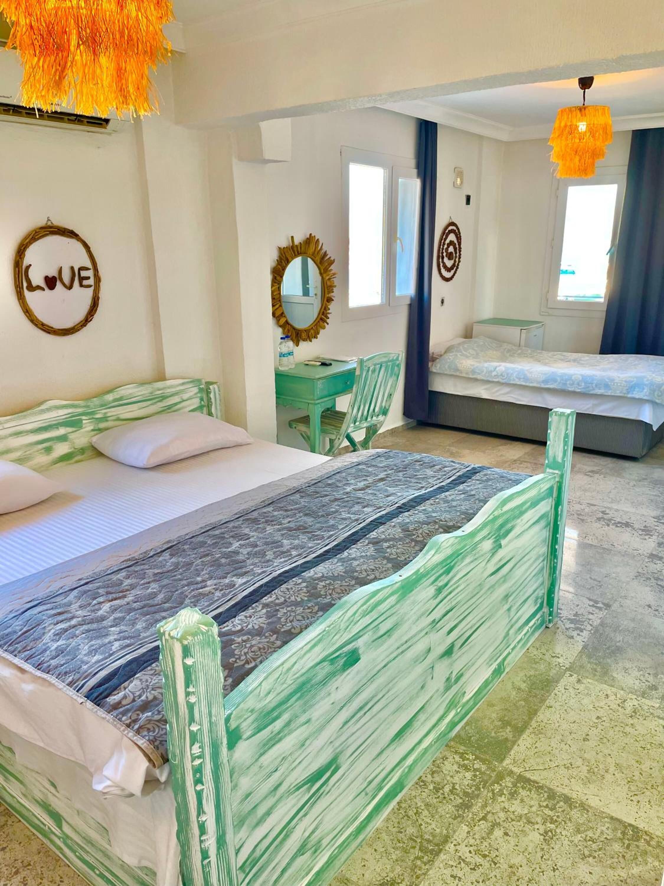 Premium bedding, free WiFi, individually decorated