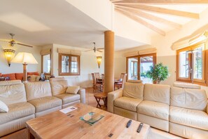 Fernseher, Kamin, DVD-Player