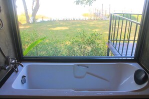 Lake Front Pool Access Villa | Balcony