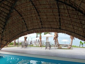 Indoor pool, open 8:00 AM to 7:00 PM, free cabanas, pool umbrellas - Naga Tara Resort (Phayao)