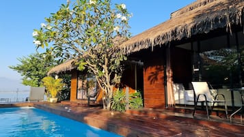 Indoor pool, open 8:00 AM to 7:00 PM, free pool cabanas, pool umbrellas