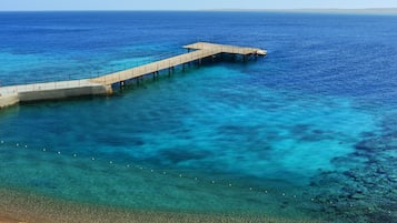 Utsikt mot havet/stranden