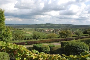 Land view from property - Hotel La Montagne de Brancion (Martailly-Les-Brancion)
