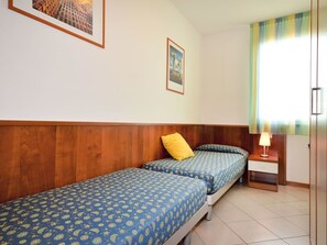 2 Schlafzimmer, Reisekinderbett, kostenloses WLAN, Bettwäsche