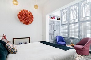 Apartamento, 2 quartos | Cortinas blackout, berços grátis, Wi-Fi de cortesia, roupa de cama