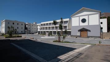 Facciata della struttura