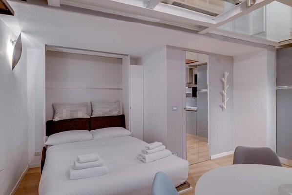 City-Studio, 1 Schlafzimmer, Erdgeschoss | Wohnbereich