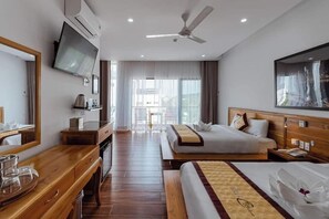 Premium bedding, memory-foam beds, minibar, in-room safe - Villa Caribe Phu Quoc (Phu Quoc)
