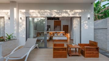 Habitación familiar (Superior) | Terraza o patio