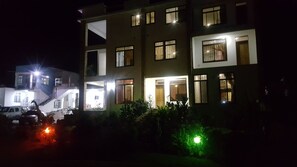 Front of property - evening/night
