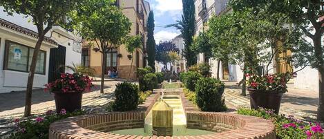 Enceinte de l’hébergement