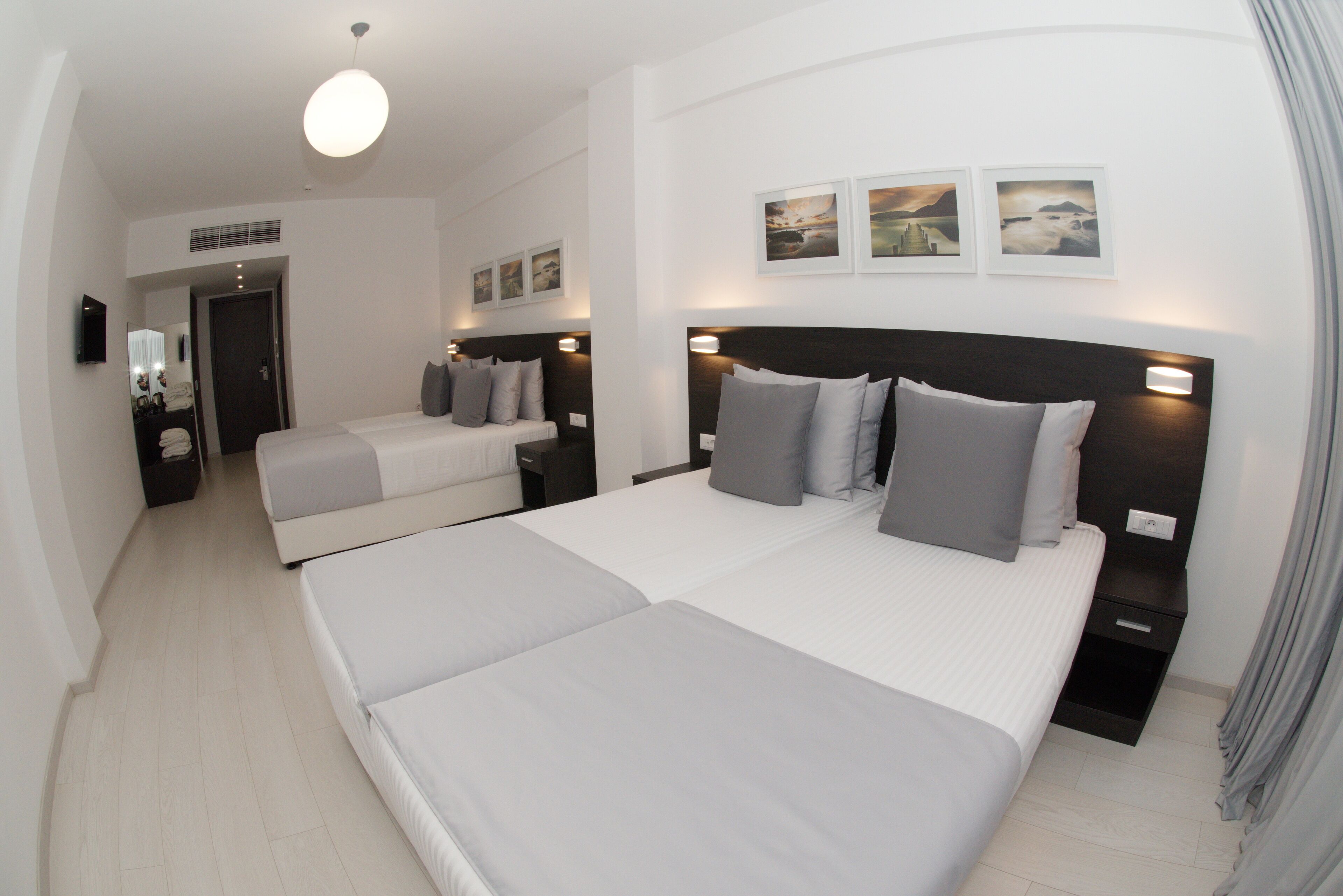 superior quadruple room | 1 bedroom, in-room safe, desk, laptop workspace