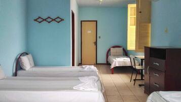 Family Room | Blackout drapes, iron/ironing board, free WiFi, bed sheets