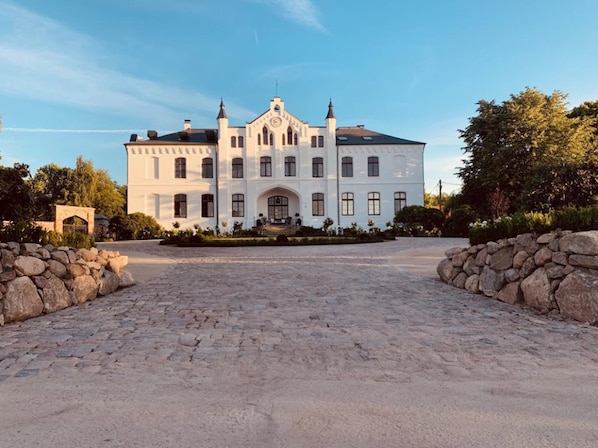 Fassade der Unterkunft