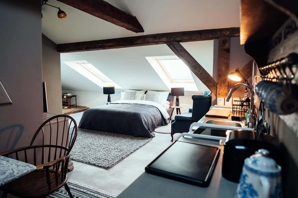 Apartment (Nolle) | 2 Schlafzimmer, Daunenbettdecken, individuell eingerichtet