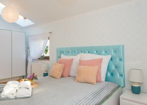 Apartamento conforto | 1 quarto, roupas de cama premium, individualmente decorados