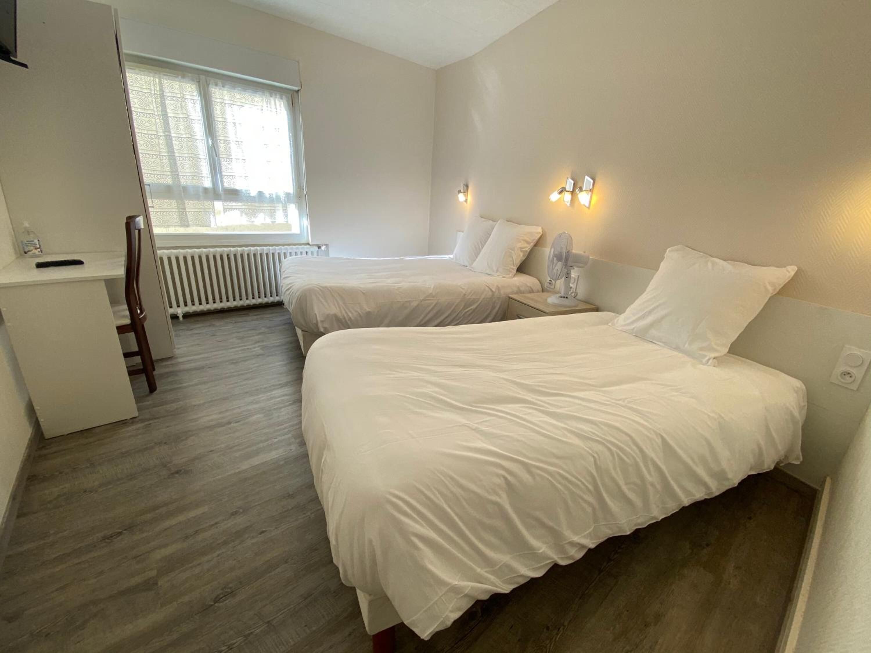 minibar, desk, free wifi, bed sheets