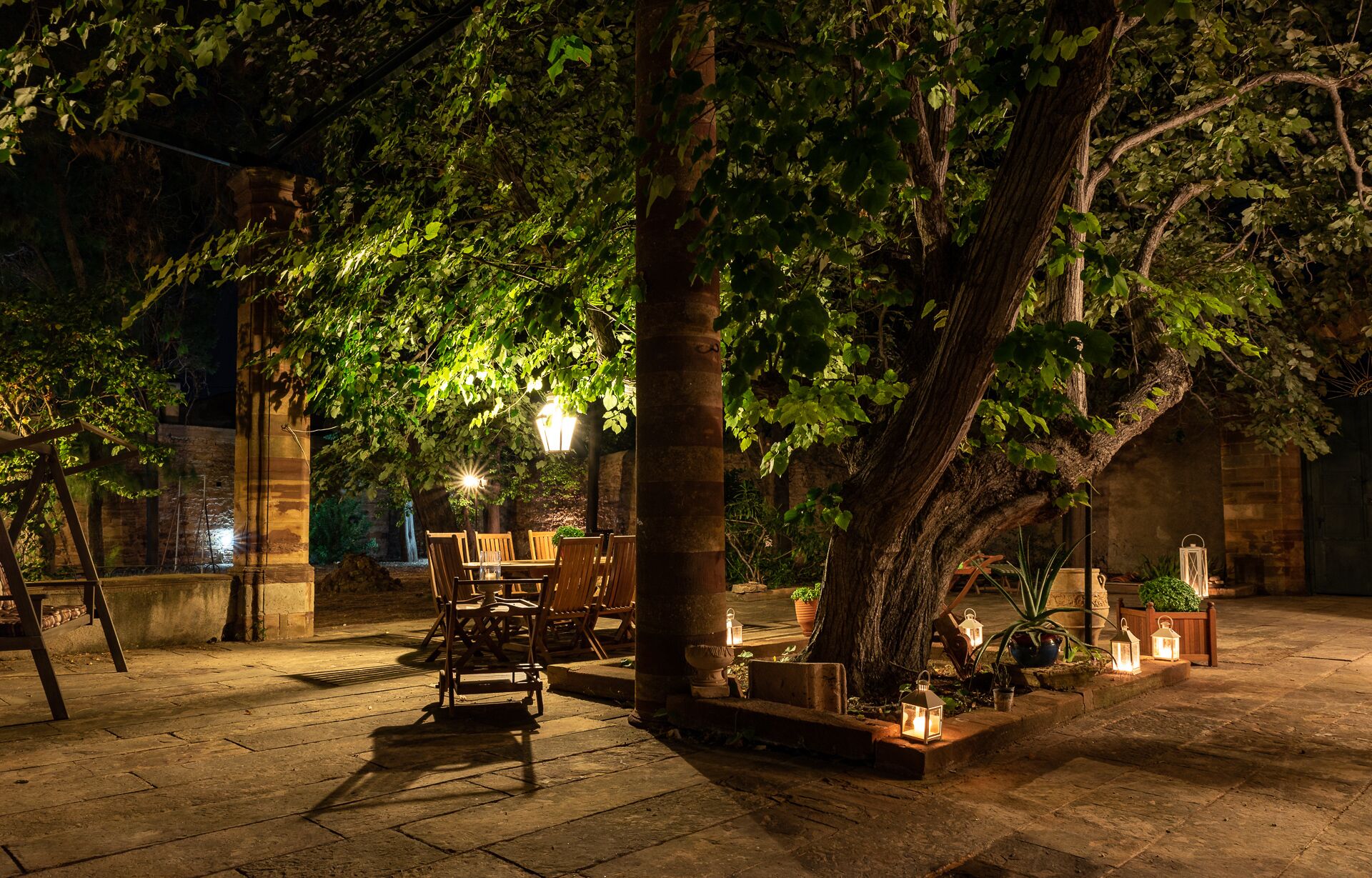 Restaurante al aire libre