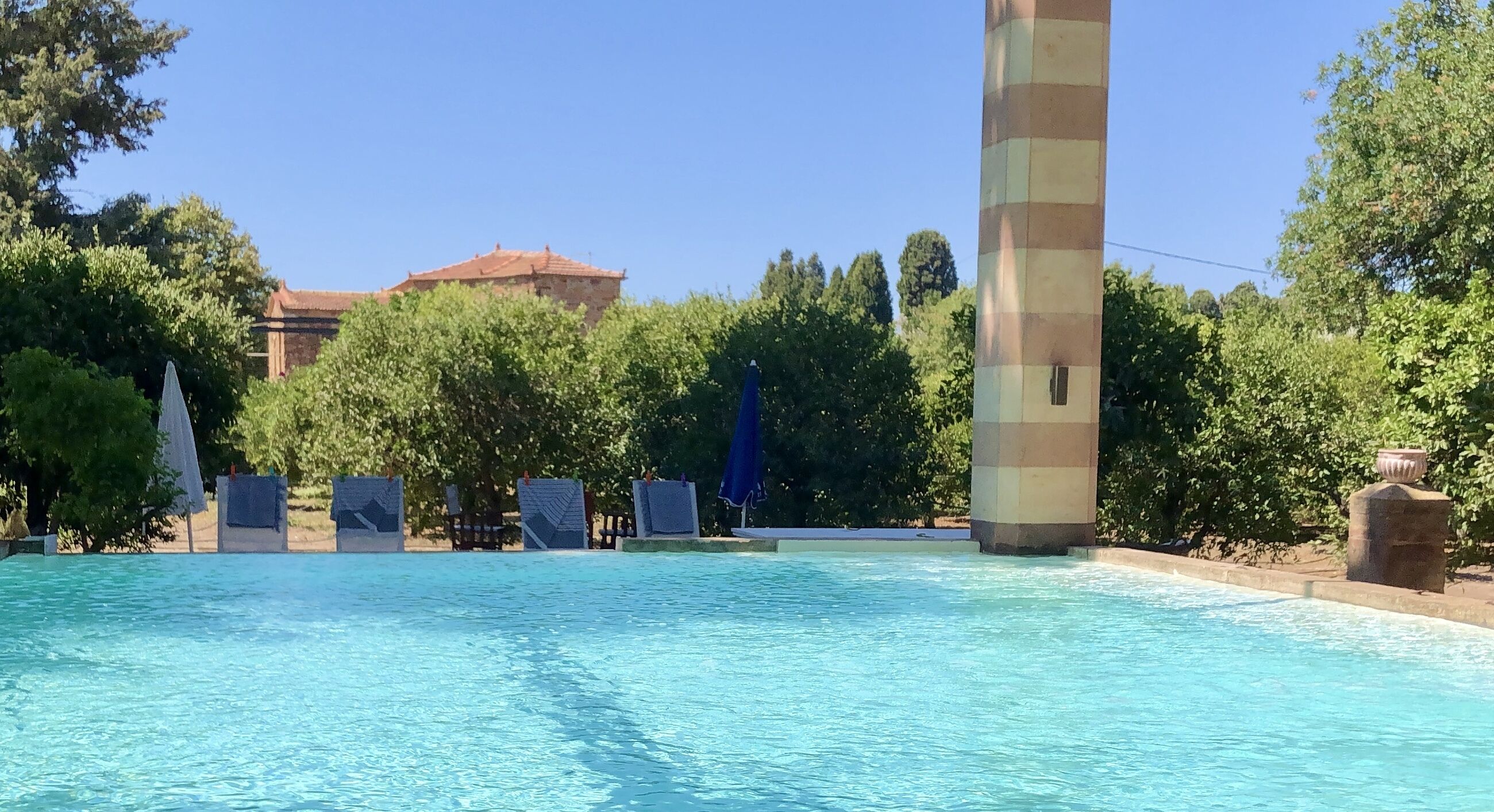 Alberca al aire libre 