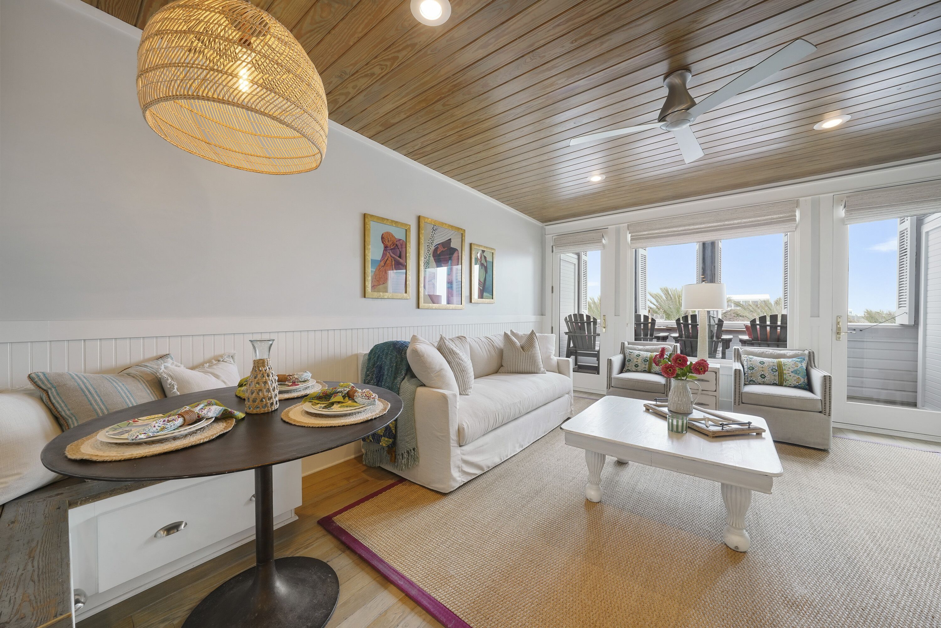 ABOVE SEASIDE AMPHITHEATER W/PANORAMIC GULF VIEWS. UPDATED! Glorious Mornings