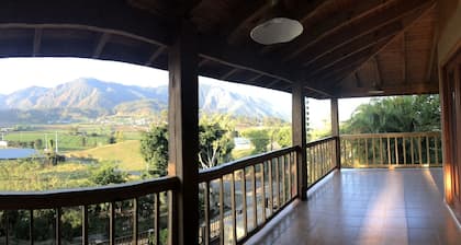 A beautiful retreat in the highest mountain chain in the Caribbean.